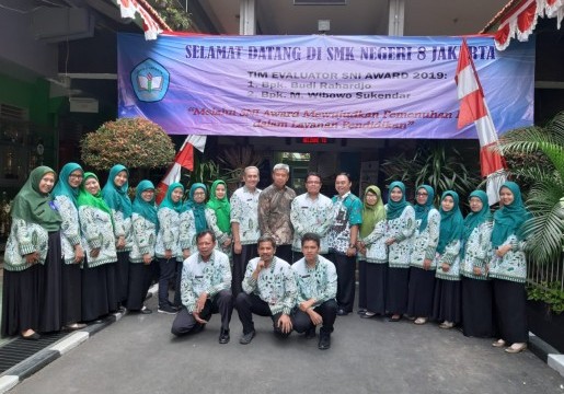 SMK N 8 Jakarta: Satu-Satunya Sekolah yang Lolos OnSite SNI Award 2019