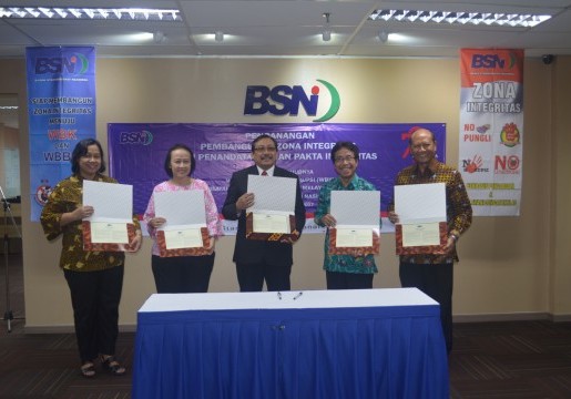 Komitmen BSN Dalam Penerapan Wilayah Bebas dari Korupsi dan Wilayah Birokrasi Bersih dan Melayani