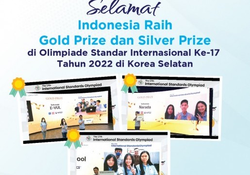 Tim Indonesia Menangkan Gold dan Silver Prize pada Olimpiade Standar Internasional ke-17
