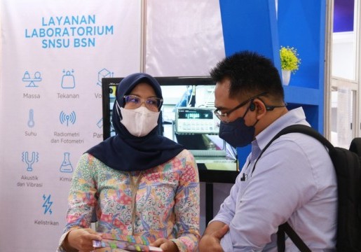 Mengenalkan BSN dan SPK di Pameran Laboratorium Terbesar se-Asia Tenggara