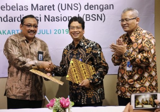 BSN dan UNS Lanjutkan Jalinan Kerjasama