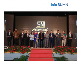 Perhutani Kembali Raih Penghargaan SNI Award 2022