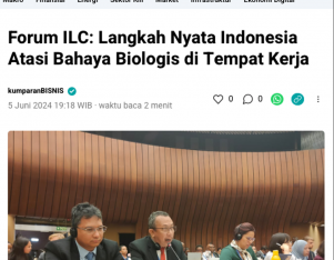 Forum ILC: Langkah Nyata Indonesia Atasi Bahaya Biologis di Tempat Kerja