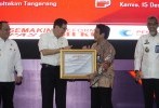 BSN Terima Penghargaan Penilaian Indeks Reformasi Hukum dari Menteri KUMHAM RI