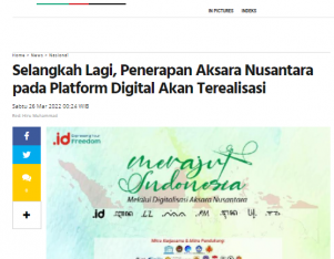 Selangkah Lagi, Penerapan Aksara Nusantara pada Platform Digital Akan Terealisasi