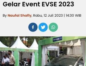 Dorong Elektrifikasi Kendaraan di Indonesia, Badan Standarisasi Nasional Gelar Event EVSE 2023