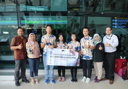 BSN Sambut Tim Indonesia Pemenang Olimpiade Standardisasi Internasional