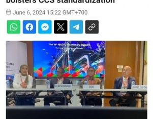 Emission reduction target - BSN bolsters CCS standardization
