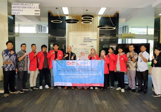 SNSU BSN Menerima Kunjungan JGU, Implementasi Program Kampus Merdeka