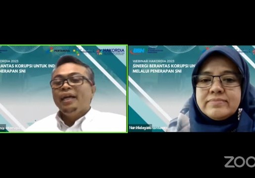 Sinergi Berantas Korupsi untuk Indonesia Maju melalui Penerapan SNI