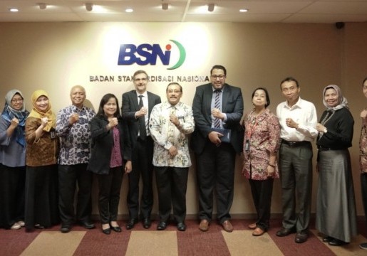 Kepala BSN menerima kunjungan Economic Counsellor Kedutaan Besar Perancis di Indonesia 