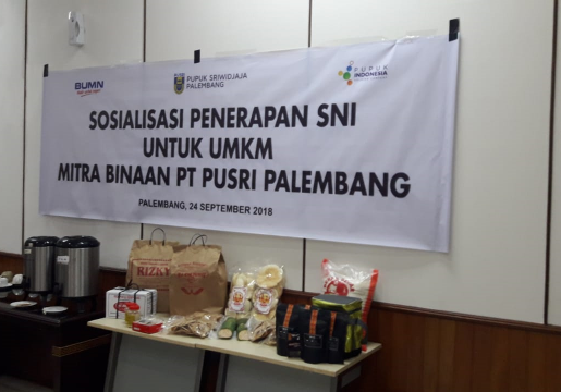 BSN dan PUSRI Siap Kerjasama Bina SNI untuk UKM Sumsel