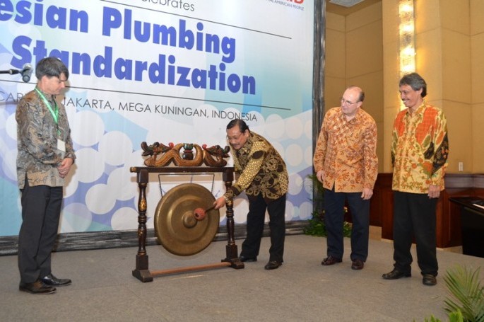 Pembukaan World Plumbing Day di Indonesia
