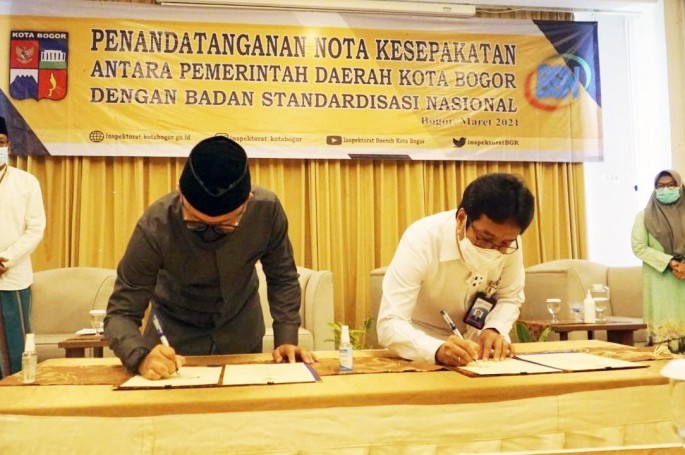 Kerja Sama BSN dan Pemda Kota Bogor untuk Peningkatan Kualitas Layanan Publik serta Daya Saing