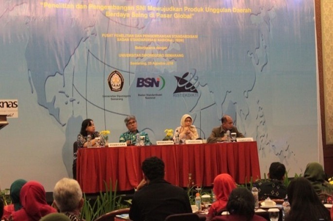 BSN Bekerjasama dengan UNDIP Menyelenggarakan PPIS di Semarang