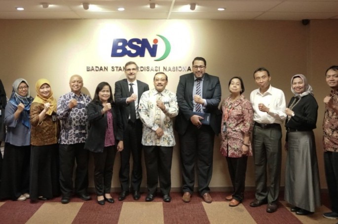 Kepala BSN menerima kunjungan Economic Counsellor Kedutaan Besar Perancis di Indonesia