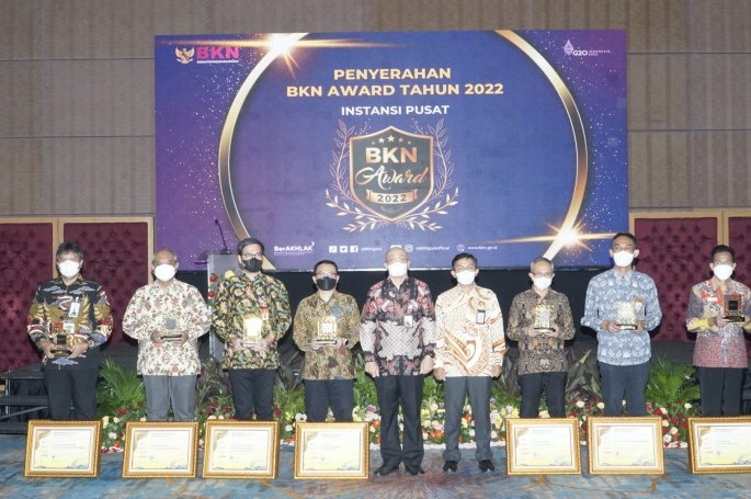 BSN Ukir Prestasi di BKN Award 2022
