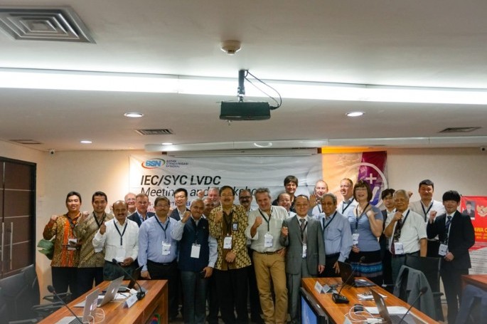 BSN Tuan Rumah Pertemuan Internasional System Committee Low Voltage Direct Current (SyC LVDC)