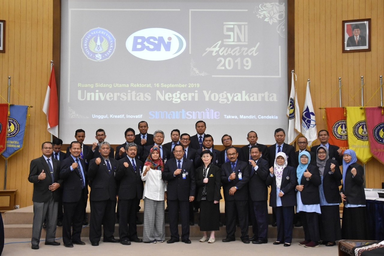 onsite evaluation SNI Award 2019 UNY