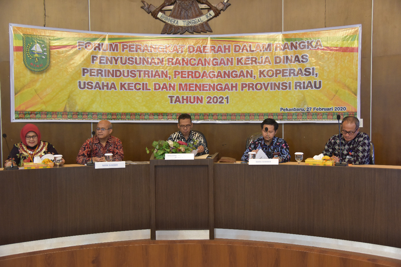 Panel Forum Perangkat Daerah Provinsi Riau